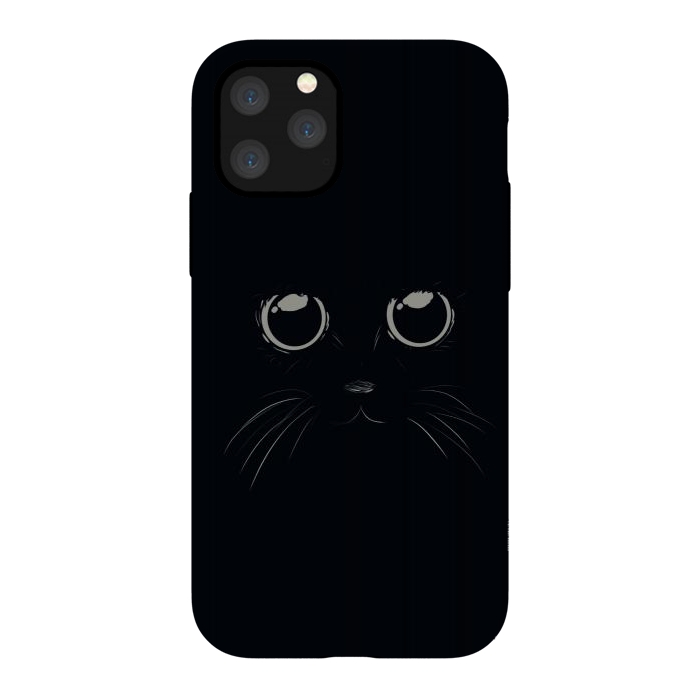 iPhone 11 Pro StrongFit Black Cat by Sue Anna Joe