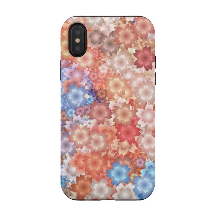 iPhone Xs / X StrongFit Flowers flames by Winston