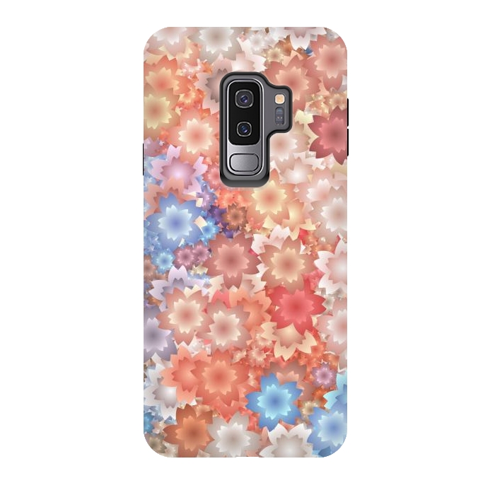 Galaxy S9 plus StrongFit Flowers flames by Winston
