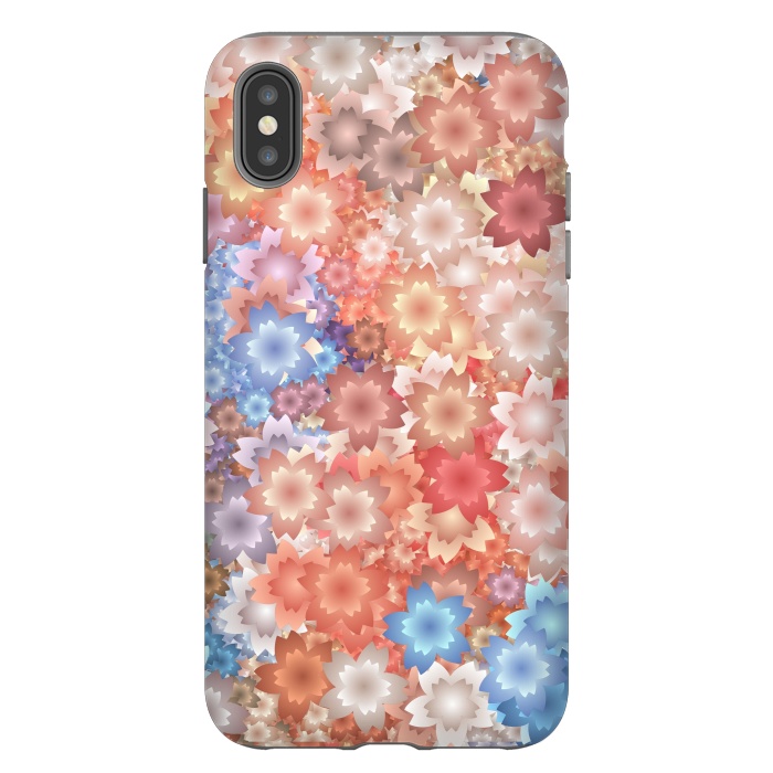 iPhone Xs Max StrongFit Flowers flames by Winston