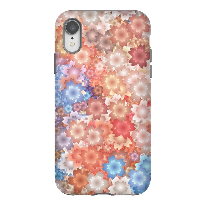 iPhone Xr StrongFit Flowers flames by Winston