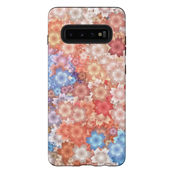 Galaxy S10 plus StrongFit Flowers flames by Winston