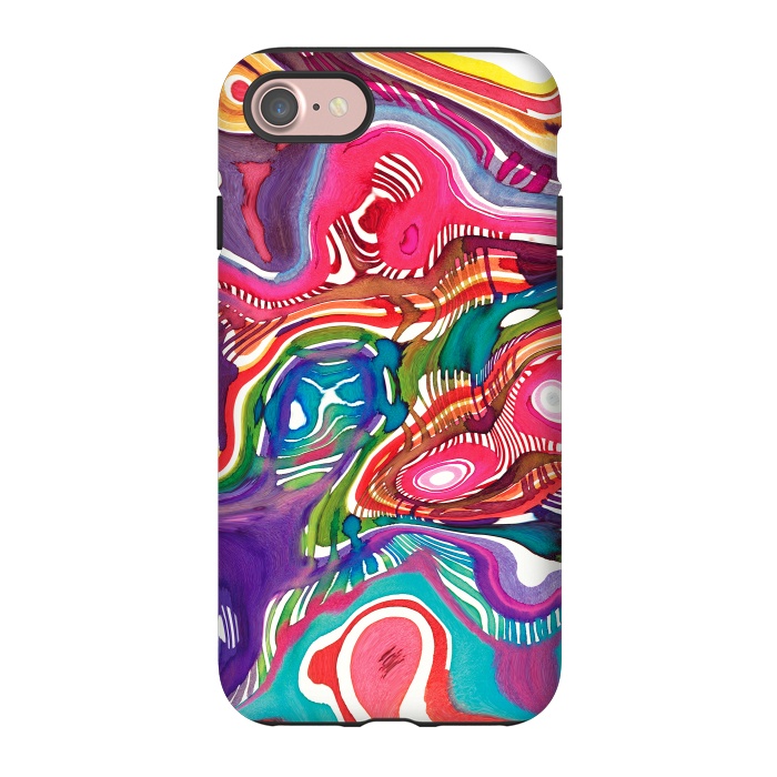 iPhone 7 StrongFit Dreaming shapes by Ninola Design