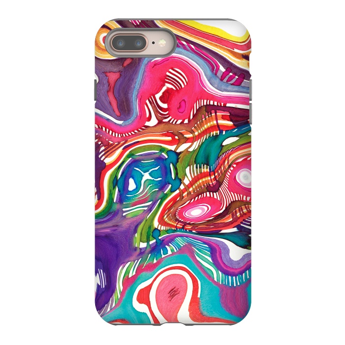 iPhone 7 plus StrongFit Dreaming shapes by Ninola Design