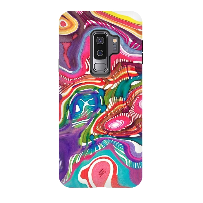 Galaxy S9 plus StrongFit Dreaming shapes by Ninola Design