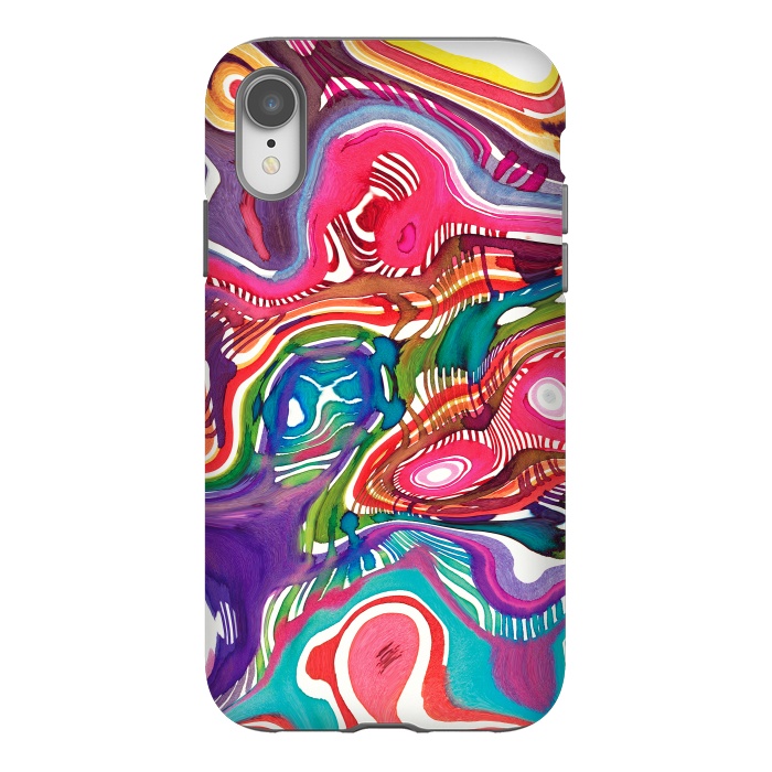 iPhone Xr StrongFit Dreaming shapes by Ninola Design