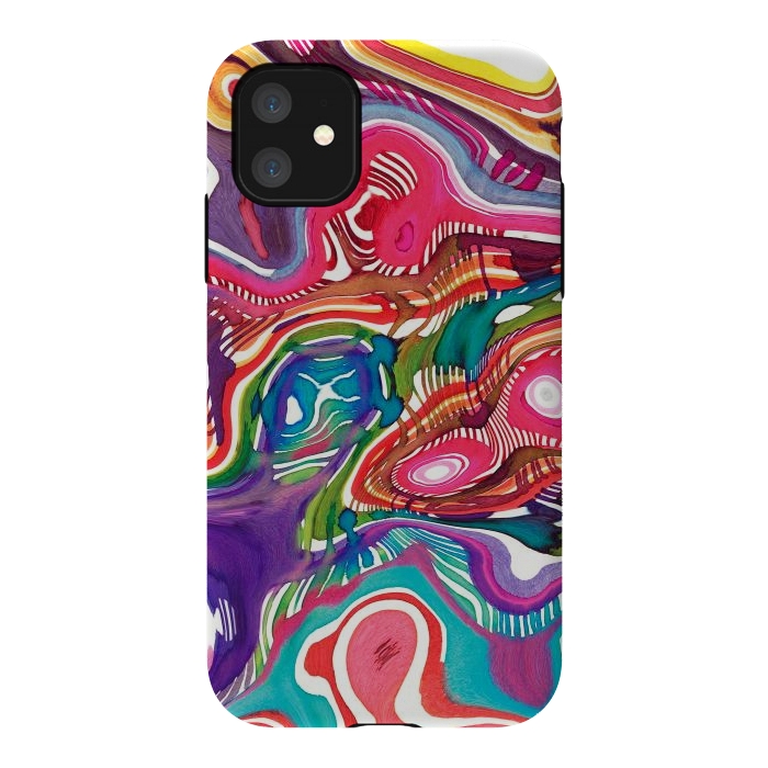 iPhone 11 StrongFit Dreaming shapes by Ninola Design