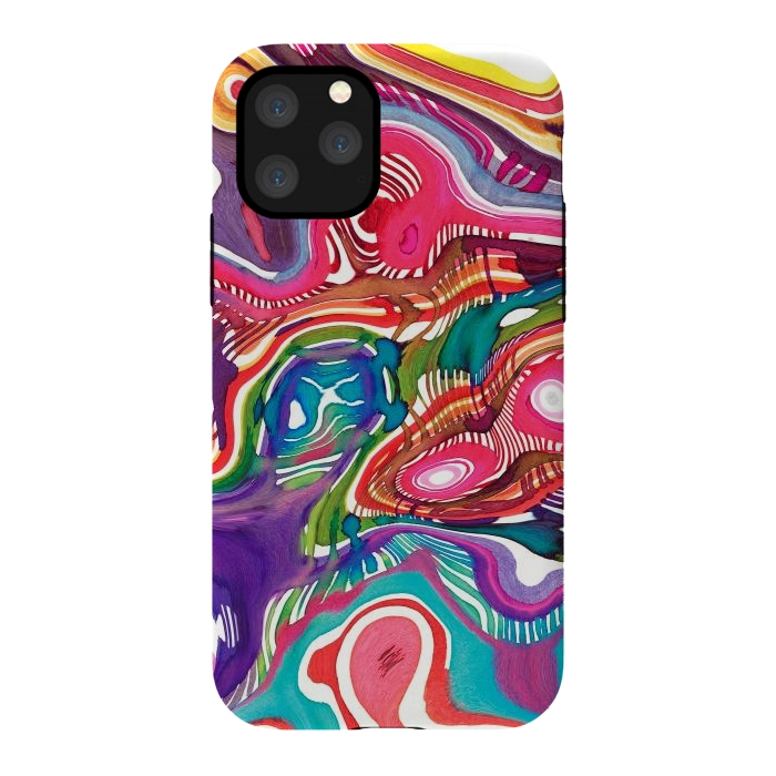 iPhone 11 Pro StrongFit Dreaming shapes by Ninola Design