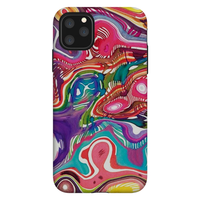 iPhone 11 Pro Max StrongFit Dreaming shapes by Ninola Design