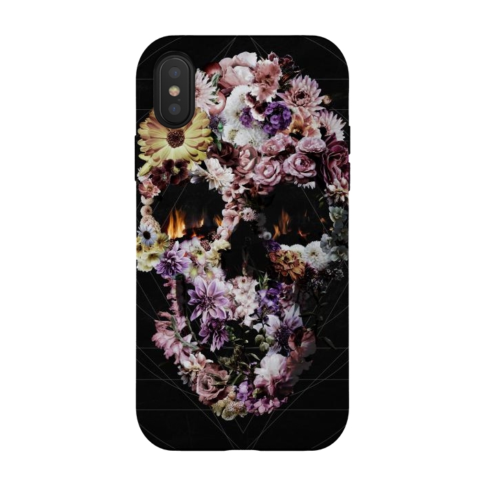 iPhone Xs / X StrongFit Upland Skull by Ali Gulec
