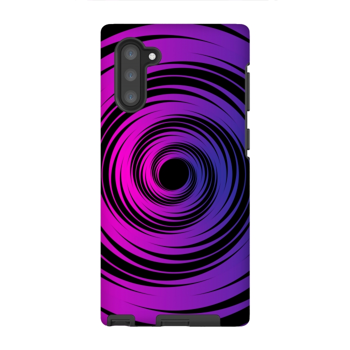 Galaxy Note 10 StrongFit spiral pattern 3  by MALLIKA