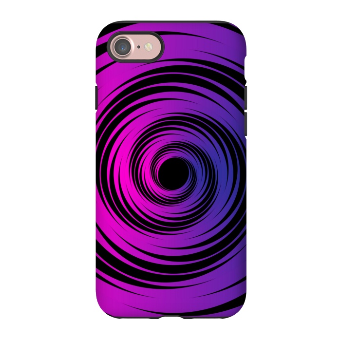 iPhone 7 StrongFit spiral pattern 3  by MALLIKA