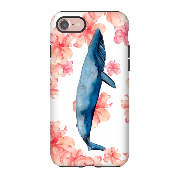 iPhone 7 StrongFit Floral Sea by Amaya Brydon
