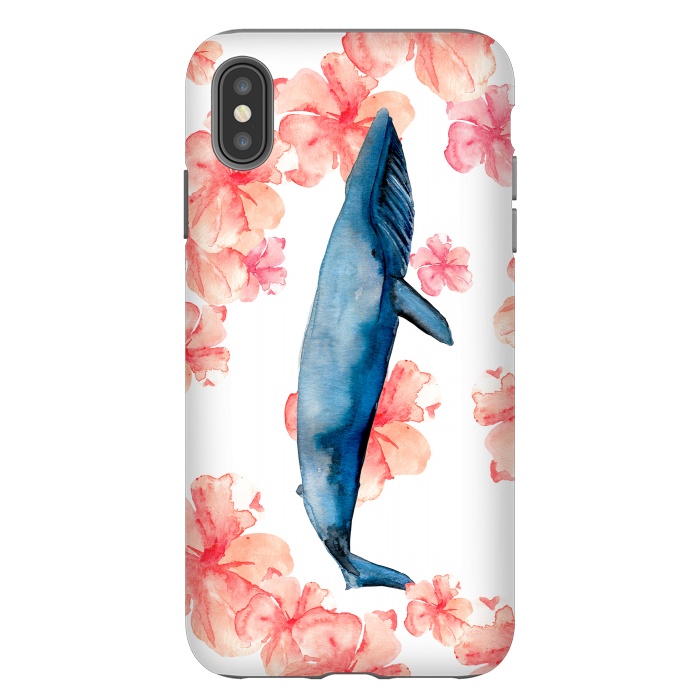 iPhone Xs Max StrongFit Floral Sea by Amaya Brydon