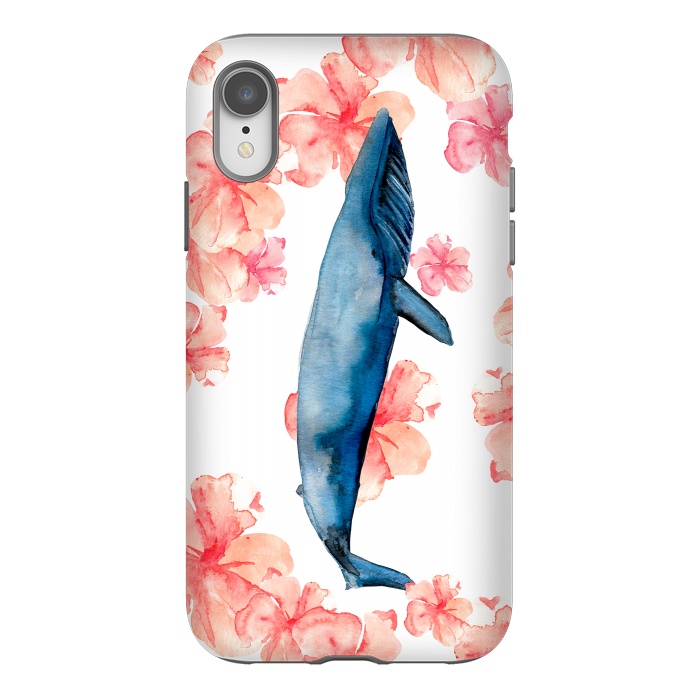 iPhone Xr StrongFit Floral Sea by Amaya Brydon