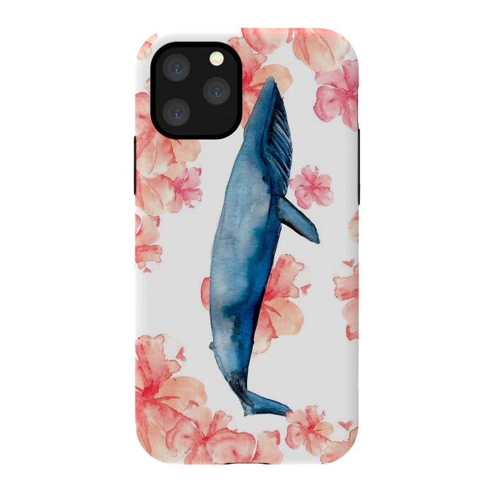 iPhone 11 Pro StrongFit Floral Sea by Amaya Brydon