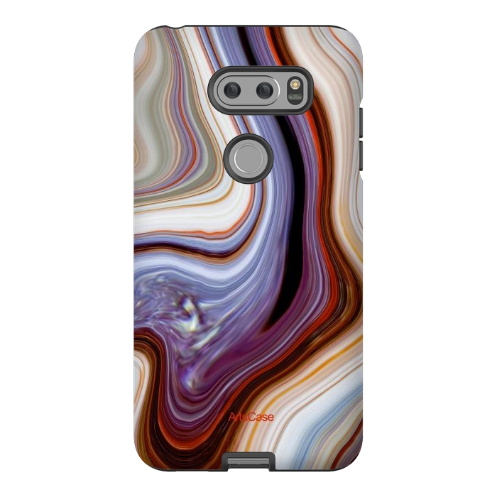 V30 StrongFit Brown Marble Pattern by ArtsCase