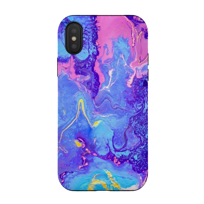 iPhone Xs / X StrongFit Colorful Modern Art by ArtsCase