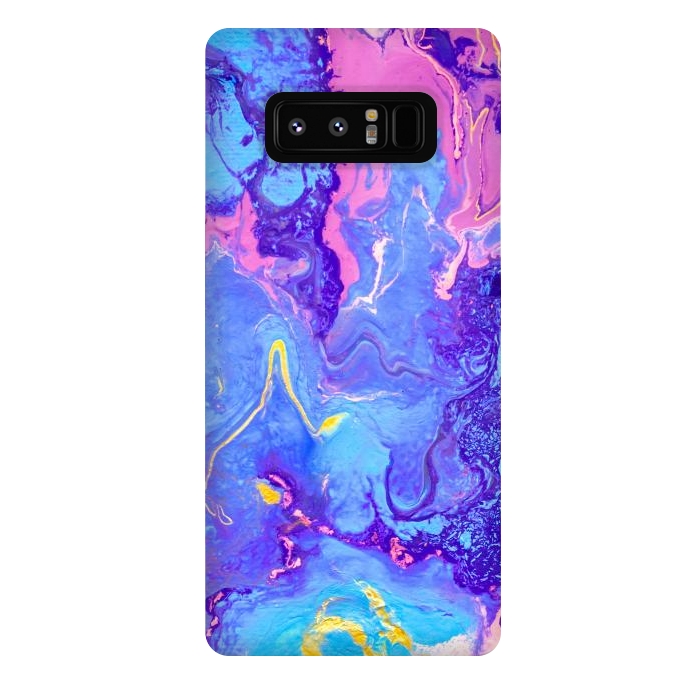 Galaxy Note 8 StrongFit Colorful Modern Art by ArtsCase