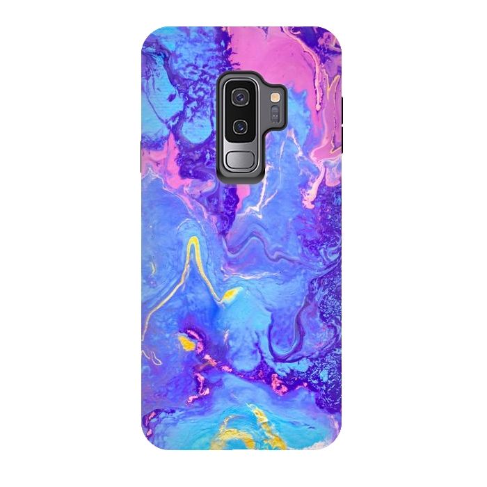 Galaxy S9 plus StrongFit Colorful Modern Art by ArtsCase
