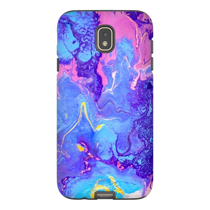 Galaxy J7 StrongFit Colorful Modern Art by ArtsCase