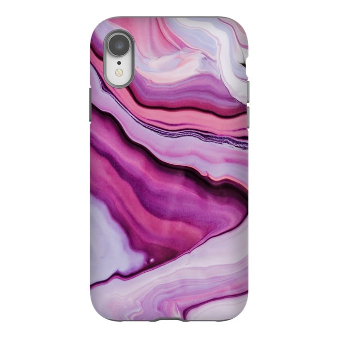 iPhone Xr StrongFit Fluid Liquid Marble by ArtsCase