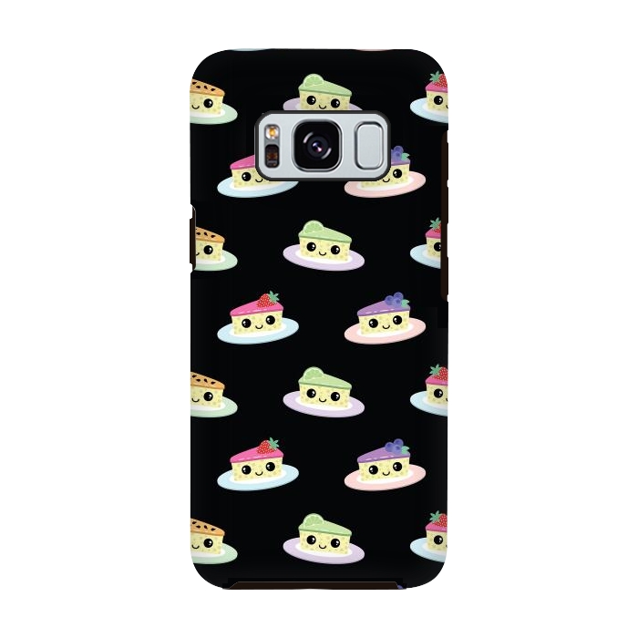 Galaxy S8 StrongFit Cheesecake pattern by Laura Nagel