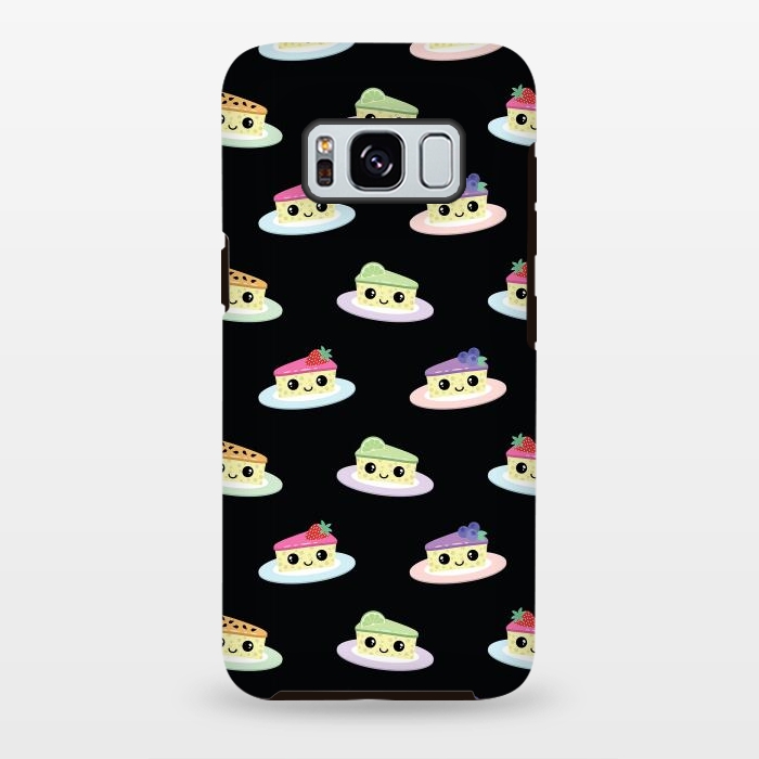 Galaxy S8 plus StrongFit Cheesecake pattern by Laura Nagel