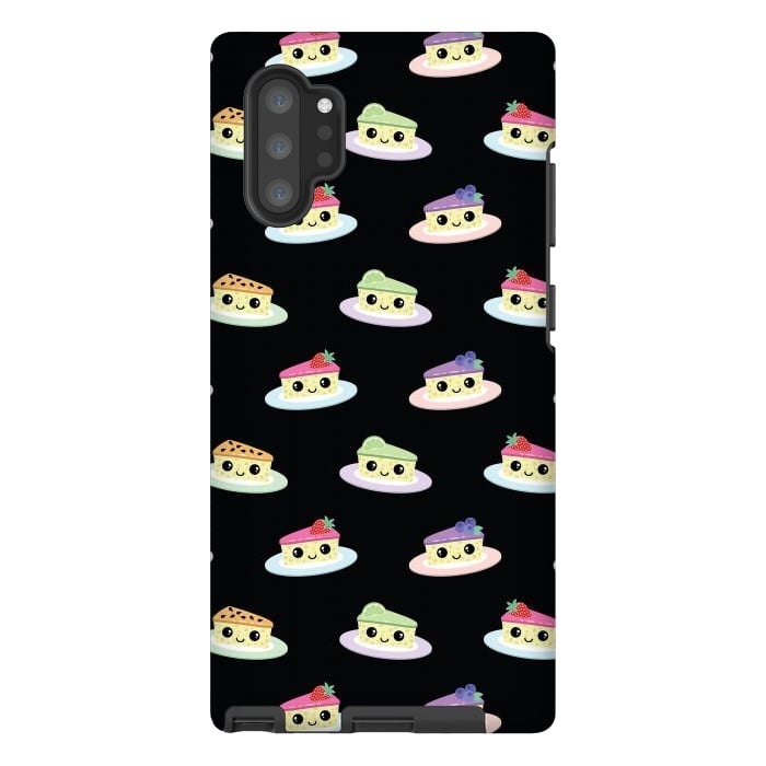Galaxy Note 10 plus StrongFit Cheesecake pattern by Laura Nagel