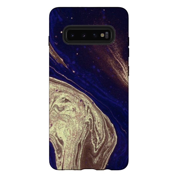 Galaxy S10 plus StrongFit Liquid Marble Design II by ArtsCase