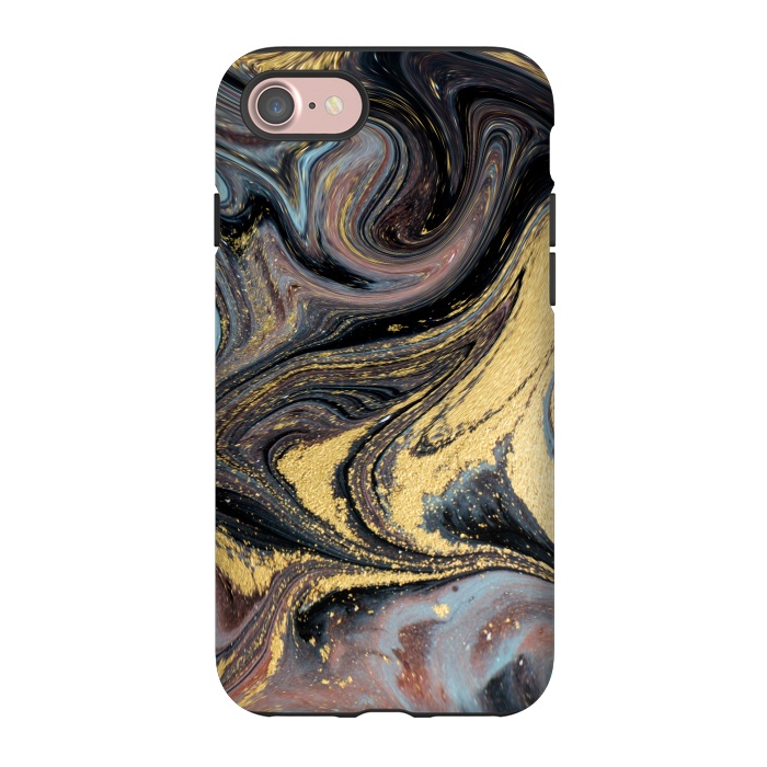 iPhone 7 StrongFit Liquid Marble Design IV by ArtsCase