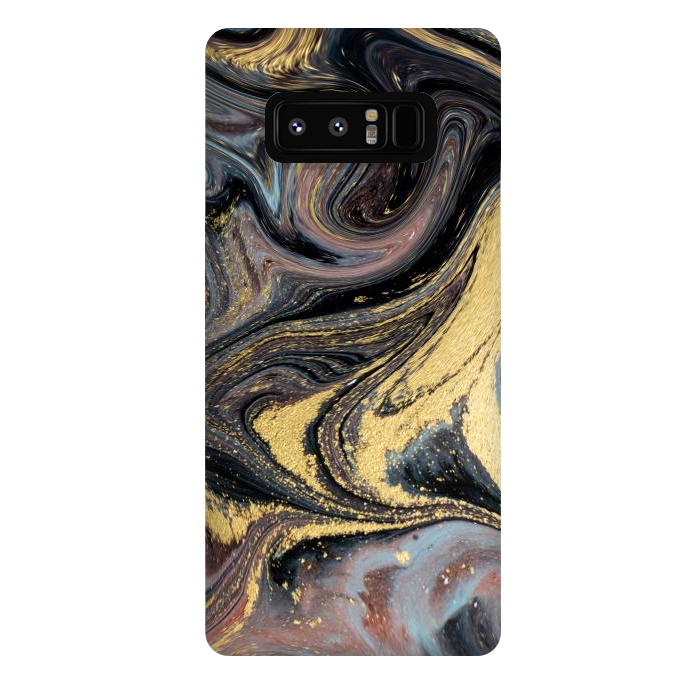 Galaxy Note 8 StrongFit Liquid Marble Design IV by ArtsCase