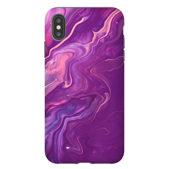 iPhone Xs Max StrongFit Liquid Marble II by ArtsCase