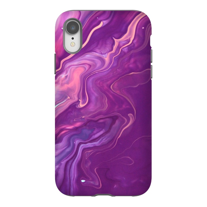 iPhone Xr StrongFit Liquid Marble II by ArtsCase