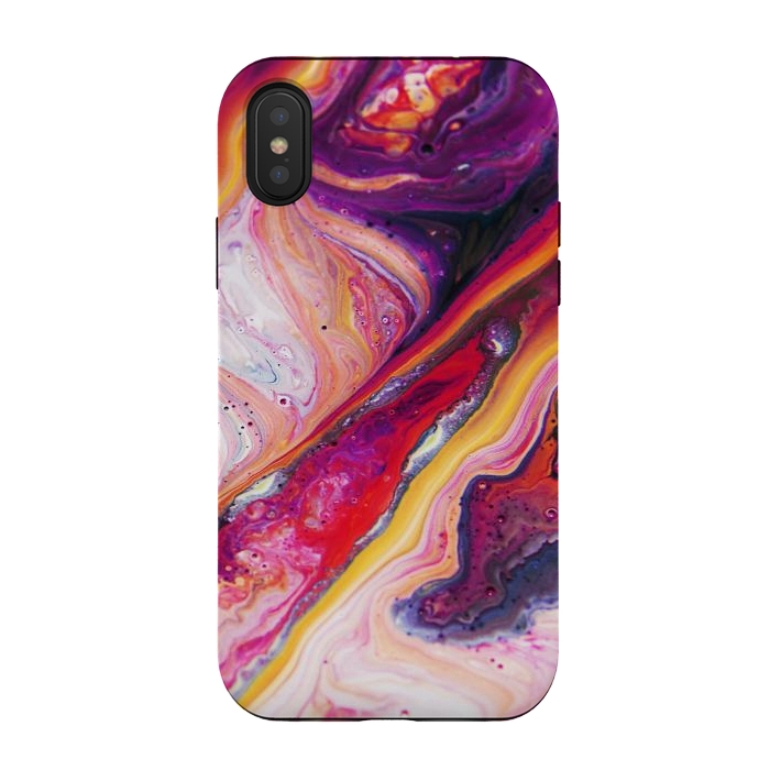 iPhone Xs / X StrongFit Liquid Marble XI by ArtsCase
