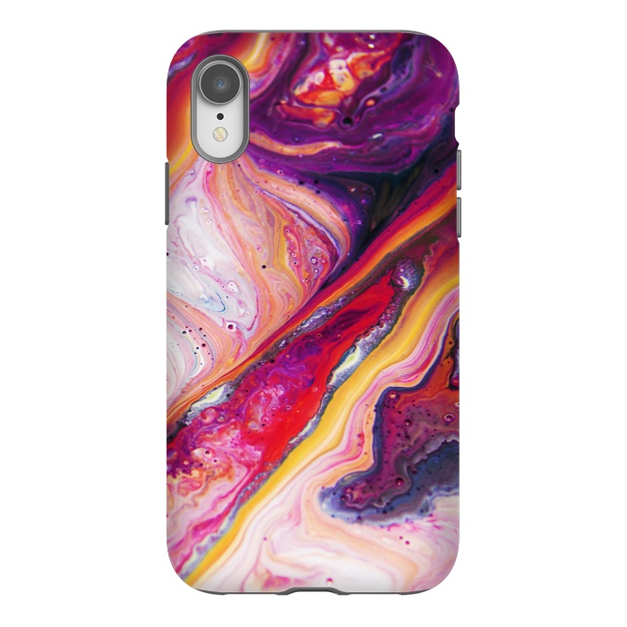 iPhone Xr StrongFit Liquid Marble XI by ArtsCase