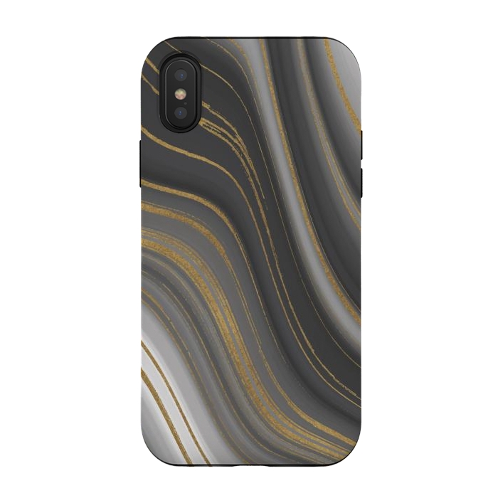 iPhone Xs / X StrongFit Liquid Marble by ArtsCase