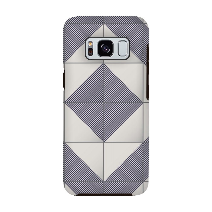 Galaxy S8 StrongFit diamond blocks pattern by MALLIKA