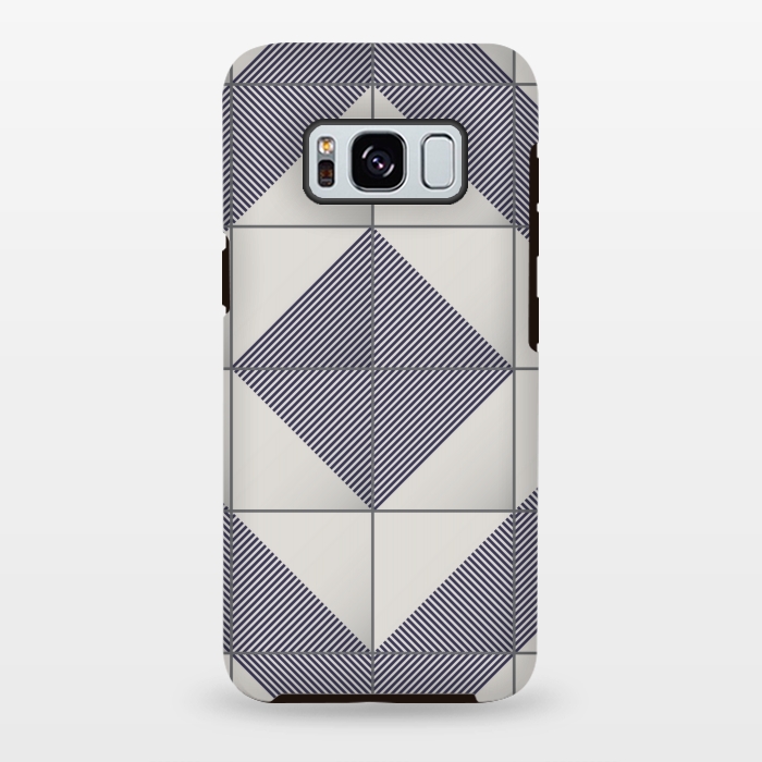 Galaxy S8 plus StrongFit diamond blocks pattern by MALLIKA