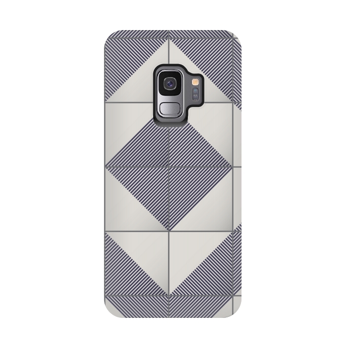 Galaxy S9 StrongFit diamond blocks pattern by MALLIKA