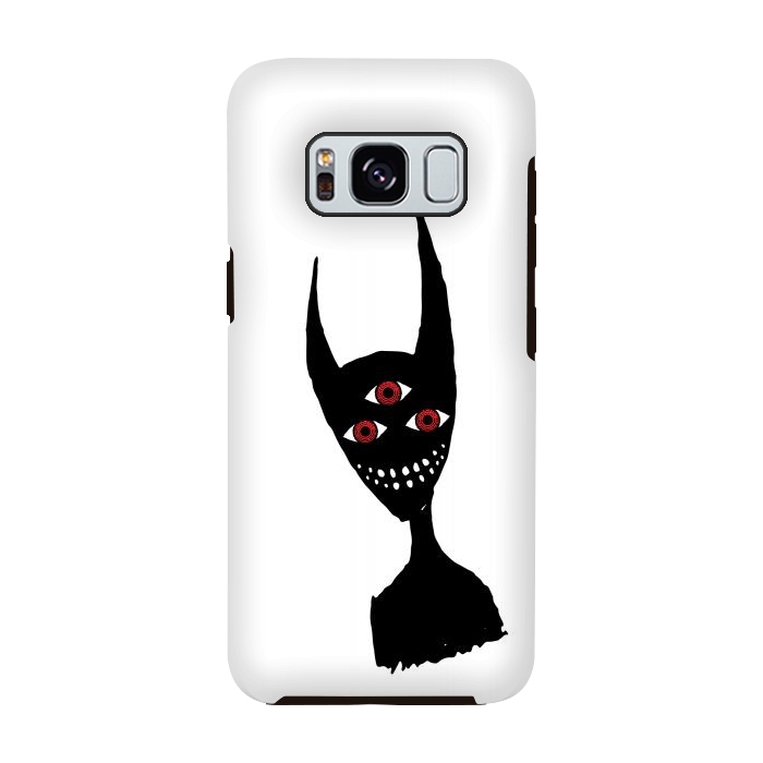 Galaxy S8 StrongFit Dark devil by Laura Nagel