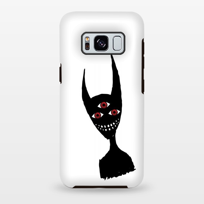 Galaxy S8 plus StrongFit Dark devil by Laura Nagel