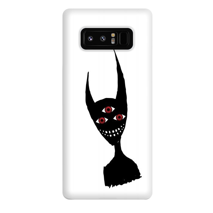 Galaxy Note 8 StrongFit Dark devil by Laura Nagel