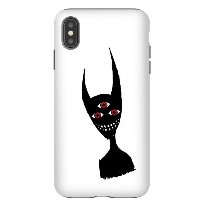 iPhone Xs Max StrongFit Dark devil by Laura Nagel