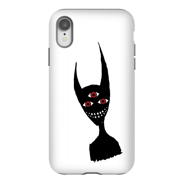 iPhone Xr StrongFit Dark devil by Laura Nagel