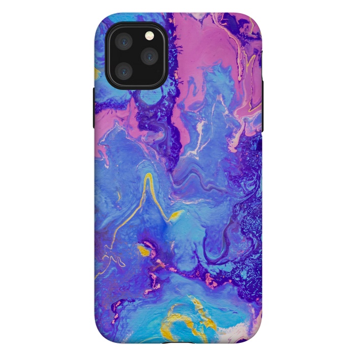 iPhone 11 Pro Max StrongFit Colorful Modern Art by ArtsCase
