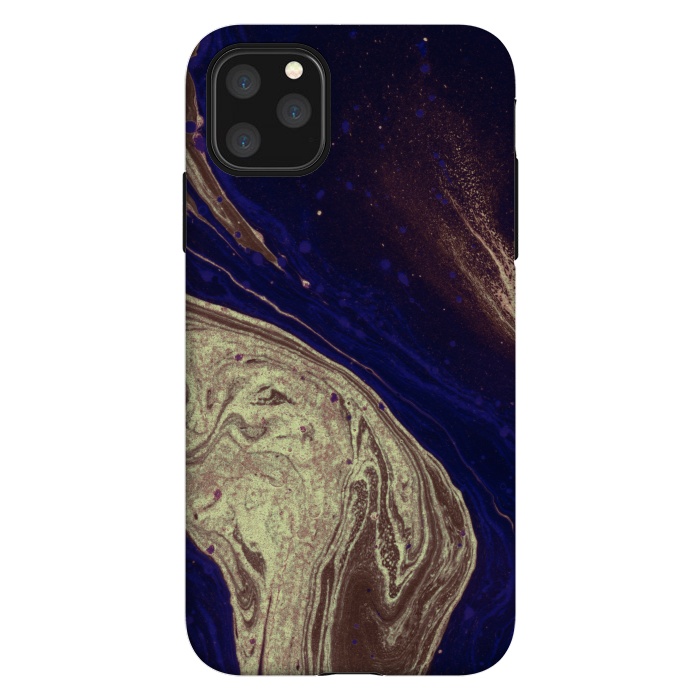 iPhone 11 Pro Max StrongFit Liquid Marble Design II by ArtsCase