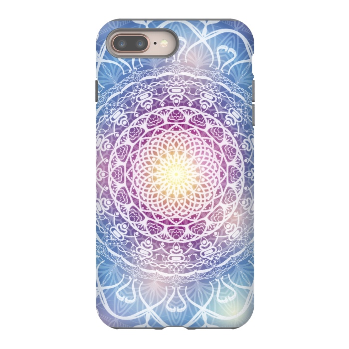 iPhone 7 plus StrongFit Abstract Mandala Design by ArtsCase
