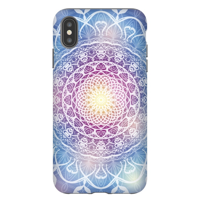 iPhone Xs Max StrongFit Abstract Mandala Design by ArtsCase