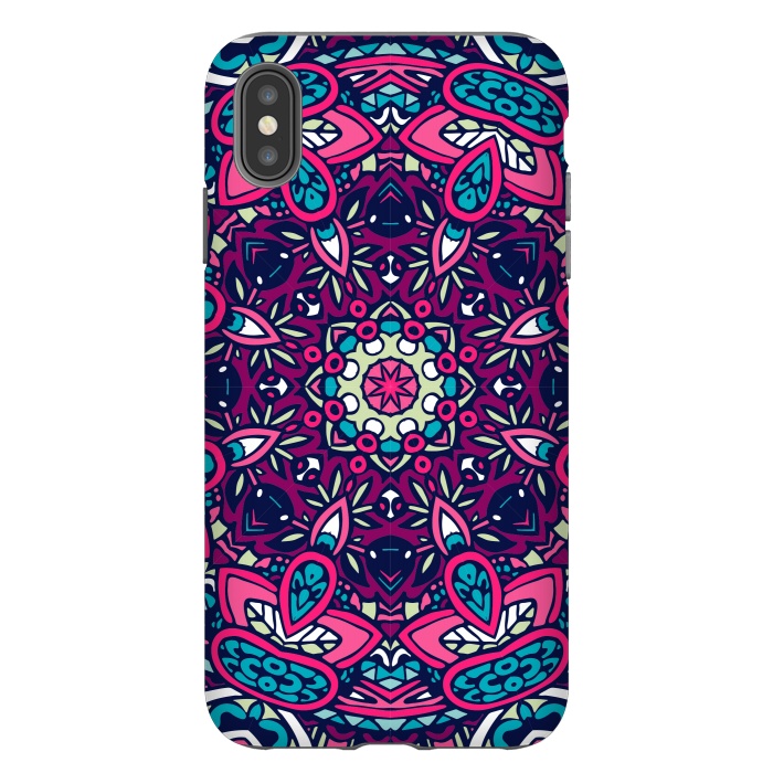 iPhone Xs Max StrongFit Bright Color Mandalas I by ArtsCase